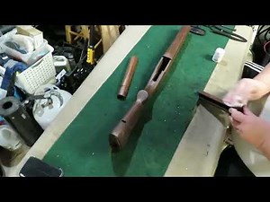 CMP Rack Grade M1 Garand Refinishing The Replacement Stock Part 4
