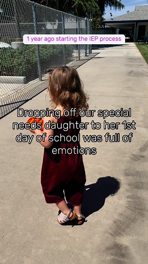 Today was the start of a new journey for our Jay, but also for us as her parents. 🥹This was a tough one as we left her with strangers for the 1st time. The 1st day of school for our boys were always emotional, but today was a painful emotional as we send off our child who is nonverbal… the IEP process has been a battle!! But I will never stop advocating and making sure she is at the right school.But.. the light of it all is that we get to start this new journey for her, to challenge her, and wa