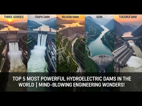 Top 5 Most Powerful Hydroelectric Dams in the World | Mind-Blowing Engineering Wonders!