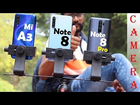 Redmi Note 8 pro vs Mi A3 vs Redmi Note 8 Full Camera Test 📷🔥