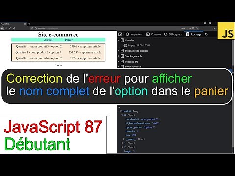 JavaScript87-Correction erreur pour afficher le nom complet de l'option du produit dans le panier