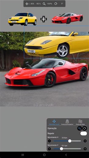 Car Mix on Instagram: "Fiat Coupe + Ferrari 🚗 #crossover"