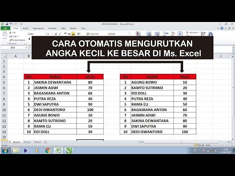 How to Sort Smallest to Largest Numbers in Microsoft Excel