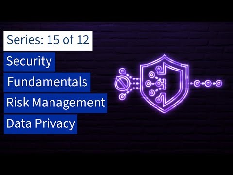 15. Security Fundamentals: Risk Management and Data Privacy