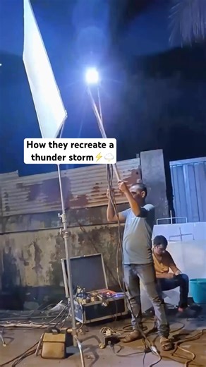 How they create lightning ⚡️ effects in movies 🤯🎥