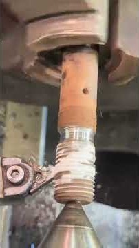 Repair a thread! #Mechanical Processing #CNC Programming #CNC Lathe #cnc