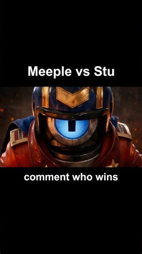 Meeple vs Stu Live Action Fight 💀 #brawlstars #shorts