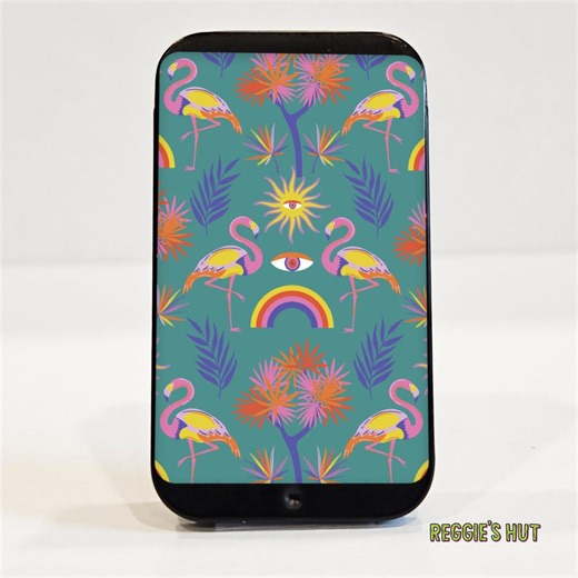 Mystic Flamingo Pill Box: Mini Case for Pills, Pouches, Mints, Gum - Etsy