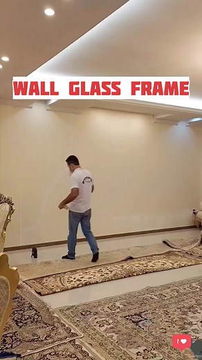 141K views · 1K reactions | Wall glass frame design | AlKarim Ceiling Pvt Ltd. | Facebook