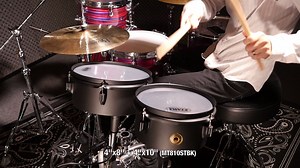 Take the versatility and tonal variety of your kit to new heights with our Metalworks Effect Series Mini-Tymps. https://bit.ly/3aAHNT6 | Tama Drums