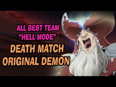 ORIGINAL DEMON "HELL MODE" | ALL BEST TEAM & GUIDE - Seven Deadly Sins Grand Cross