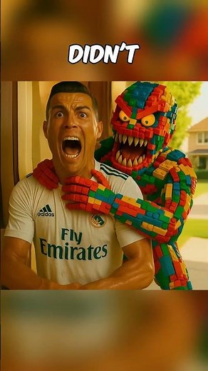 Lego Ghost Caught Ronaldo 😱
