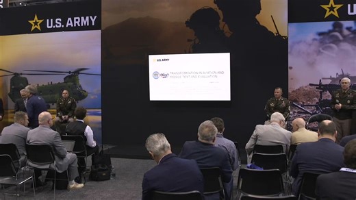 2025 AUSA Global Force Symposium Warriors Corner: Transformation in Aviation and Missile Test and Evaluation