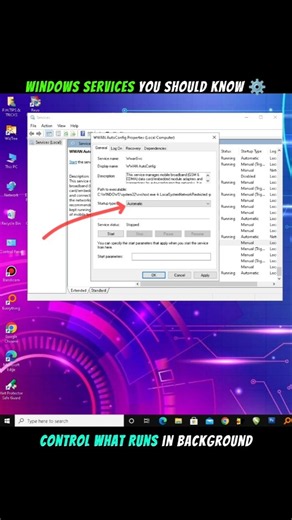 Windows Services ⚡ | Control What Runs in the Background