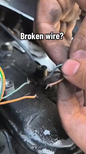 accidentally breaking and extremely important wire can set you back hundreds of dollars if you dont know how to fix it. Shops usually charge anywhere from $170-$230 Per hour of labor. add up a 1-2hr labor charge and you're already over $300 I promise you if you try this yourself you CAN get it. The idea is to expose both wiring ends and secure them together side by side while inside the middle band of the solder connectors. Crimping (squeezing) the middle solder part can hold them in place while