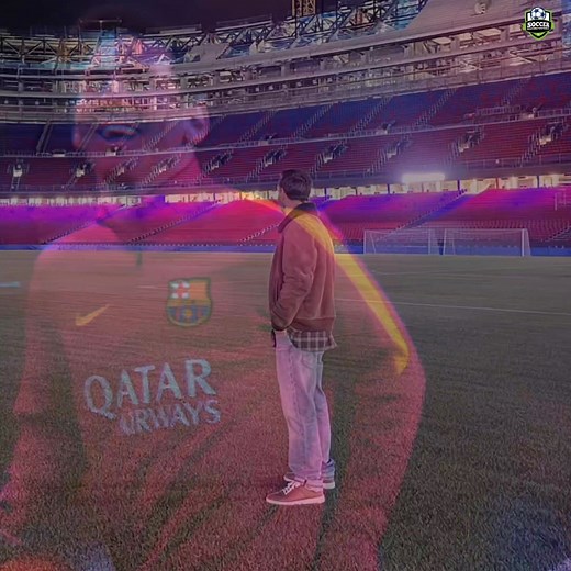 607K views · 21K reactions | Messi returned last night to Camp Nou | Soccer Posting Football | Facebook