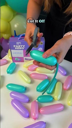 DIY Balloon Sprinkles 🍬 | Quick & Easy Party Hack