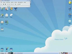 watching your dvd's in puppy linux 4.3.1 short and to the screen