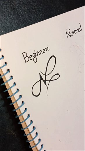 "N" ✨️ letter Beginners to Legend #Drawing #art #sketch #viral #drawingforbeginners #shorts