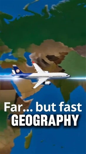 “This Map Shows TIME, Not Distance”