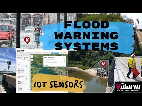 Flood Warning Systems and Water Level Monitoring with IoT Sensors