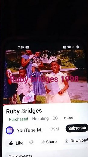 Ruby bridges 1998 paramount #movie