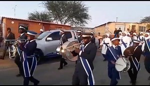 8.2K views · 93 reactions | Tribute... The First St John's Apostolic Faith Mission Church's brass band is paying its tribute to their departed archbishop, and liberation struggle icon, Petrus Katikisa Daniel (PKD) Tjijombo, in Katutura's PKD Tjijombo Street, named after the late priest. Tjijombo died on Sunday after a long illness. He was 87. Video: Edward Mumbuu | New Era Newspaper | Facebook