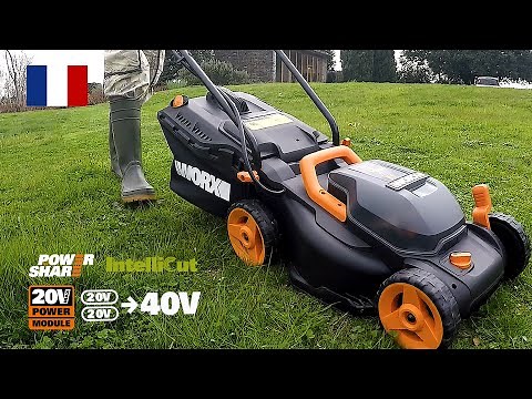 WORX WG779E TONDEUSE SANS-FIL 40V FR