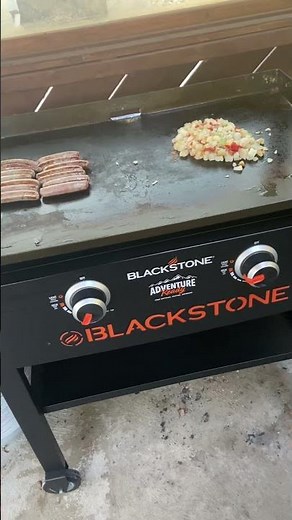 Breakfast Sausage and Hash browns on the Blackstone Griddle
