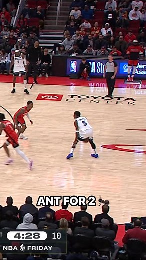 1.1M views · 10K reactions | Anthony Edwards gets IN HIS BAG for the elbow jumper!  MIN-HOU • LIVE on ESPN  | NBA | Facebook