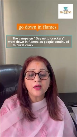 Go Down in Flames | Idiom Explained | Meaning, Usage & Real-Life Example | Learn English