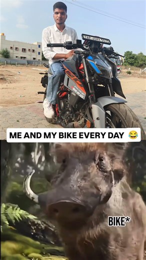 Me And My Bike Every Day 😂 Daily Routine 🤗