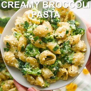 8.2K views · 194 reactions | This Creamy Broccoli Pasta has pasta shells smothered in a buttery Garlic Parmesan Sauce with herbs and lots of broccoli! Add a hint of lemon at the end for the ultimate flavor that your family will love. Recipe: https://thecozycook.com/broccoli-pasta/ | The Cozy Cook | Facebook