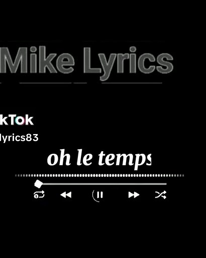 Les paroles de 'Le Temps' de Tayc