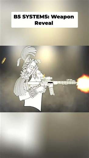 B5 SYSTEMS: Gear Up for Action with Epic Rifle Animation! #shorts