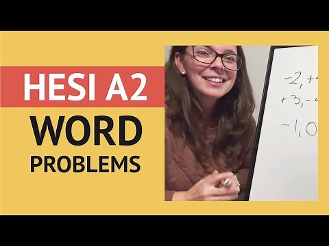 HESI A2 Math Word Problems | How To Solve Word Problems with HESI Practice Questions