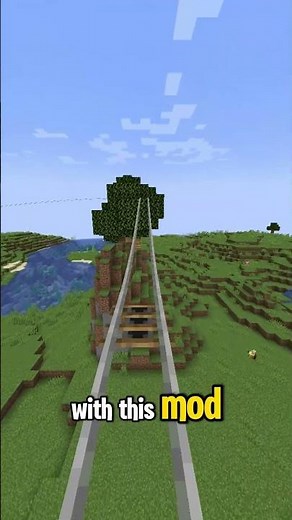 Minecraft Roller Coster Mod!!!😱