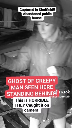Creepy Ghost Caught on Night Vision Camera