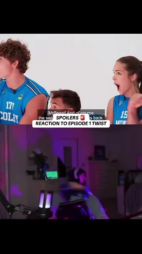 @Beast Games Episode 1 reveal had us losing our minds as you can tell. Go watch our full reaction and watch Episdes 1-3 on @Prime Video! - #mrbeast #beastgames #reaction #primevideo #realitytv