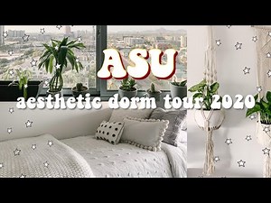 Aesthetic College Dorm Tour 2020 | Arizona State University (Taylor Place/Gordon Commons)