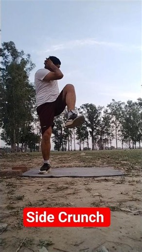 Side Crunch For Burn Side Fat