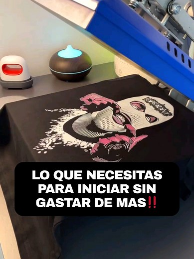 Inicia tu negocio de estampados DTF sin gastar mucho