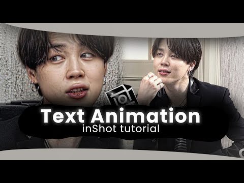 Text Animation tutorial in Inshot (costom)
