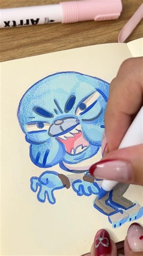 GUMBALL 💙✨ #fanart #art #drawing