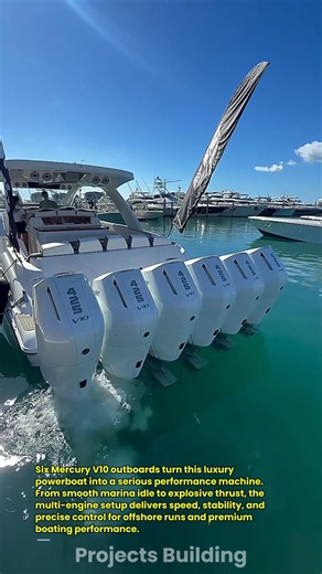 Six Outboard Powerboat Beast