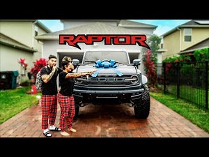 Surprising Wife With A Ford Bronco Raptor For Christmas! | Braap Vlogs