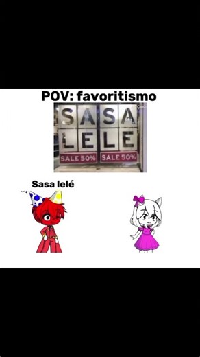 Sasa lele#memes #gacha #gachameme