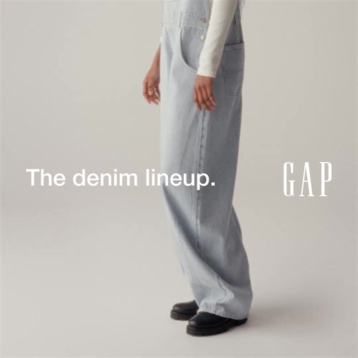 This season, fits get looser. Washes get range. And denim gets worn on repeat. | Gap