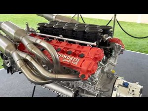 T50 GMA V12 Cosworth Engine Close Up Walkaround @ Goodwood 79th Members Meeting Public Debut