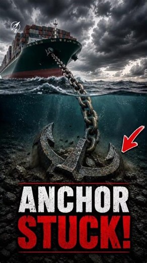 What If a Ship's Anchor Gets Stuck?😨